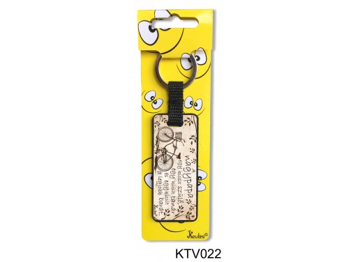 (KTV022) Vicces kulcstartó 7,5 cm - A nagypapa egy kicsit - Ajándékok Nagypapáknak